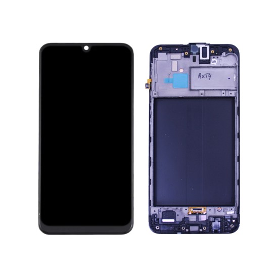 Touch+Display+Frame Samsung Galaxy M30/M305 Service Pack Black